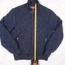 6th Sense Navy Blue Lightweight Quilted Jacket Mens Full Zip Size L Image 8