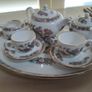 Wedgewood Kutani Crane Bone China Minature Tea Set Image 10
