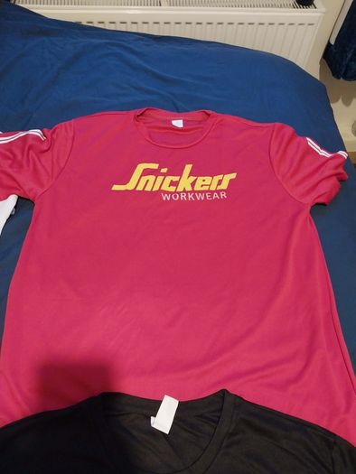 Snickers Workwear TShirts Black Blue Red White M-XL