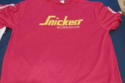 Snickers Red Workwear T Shirt look your best in work light and Breathable M L XL