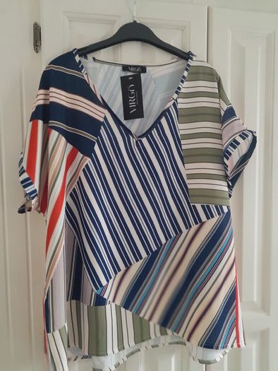 Virgo V Neck Top