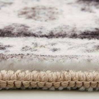 Traditional Area Rugs 60x110 cm Harmony Cashmere Style Soft Short Pile Vintage Rug - Carpet for Dining Room Easy To Clean