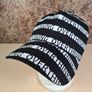 ZARA OVERTHINKING Black and white Baseball cap Image 2