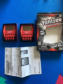 Hasbro Yahtzee Handheld Digital Game - A2125