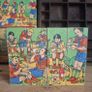 1940s French Wooden Puzzle Blocks Image 4