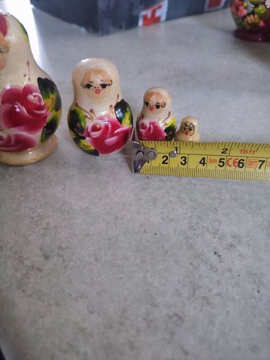 Matryoshka doll  Hand Painted Russian Dolls set of 4