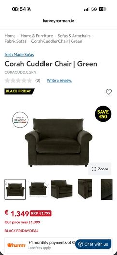 Snuggler chair