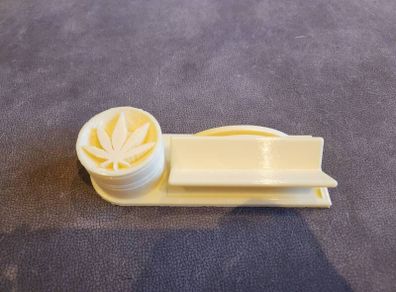 Rolling tray cigarette joint