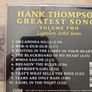 Hank Thompson CD - Greatest Songs Image 2