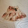 All Saints Pink Floral Organza Skirt Image 3