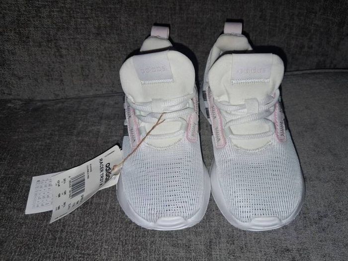Brand New Adidas Girls Racer TR21 Trainers - Size - U.K.12K - RRP - 39.99 - Open To Offers!!