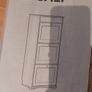 Brusali ikea white shoe cabinet Image 5