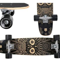 Mongoose Sugar/Paisley Skull Skateboard