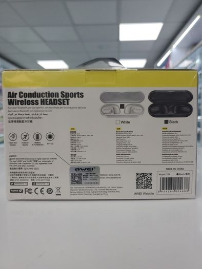 Awei T69 Air Conduction Sports Wireless Headset
