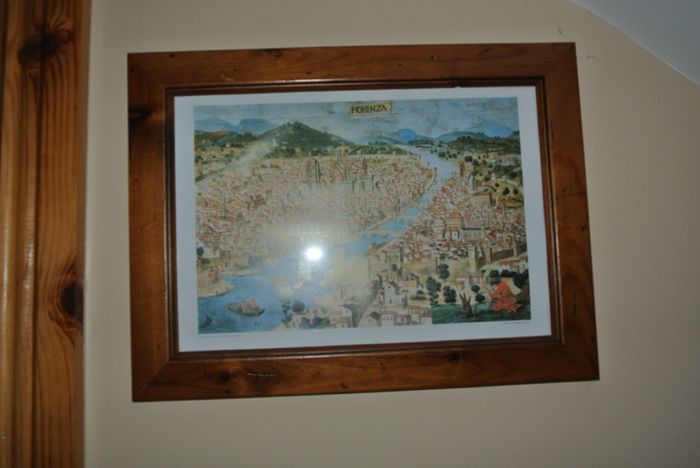 Framed Picture Of Florence Italy