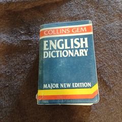 English dictionary small book by Gemma O'Connor