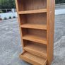 Large heavy oak bookcase Image 2