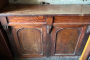 Antique mahogany sodeboard