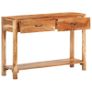 Sideboard 110x30x75 cm Solid Acacia Wood Image 2