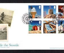 2007 Great Britain Tourism - Beside the Seaside Commemorative Stamps addressed First Day Cover (FDC) with Edinburgh pictorial cancel