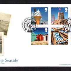 2007 Great Britain Tourism - Beside the Seaside Commemorative Stamps addressed First Day Cover (FDC) with Edinburgh pictorial cancel
