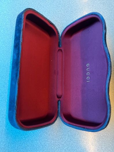 Gucci sunglasses Genuine suede hard case