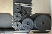 Dumbbells and Bars Weight Training Kit