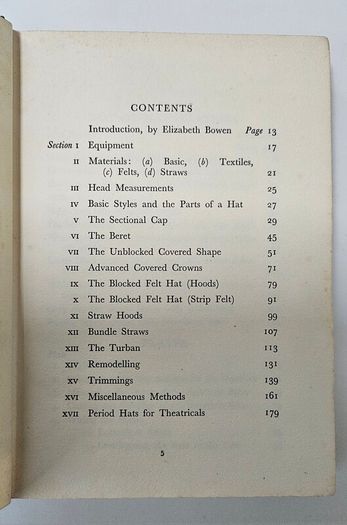 The ABC of Millinery - Vintage Hat Making Book - Fashion Book