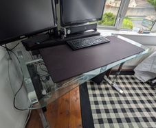 Glass  office table