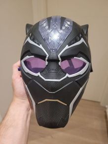 kids black panther ligh up mask
