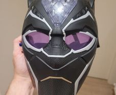 kids black panther ligh up mask