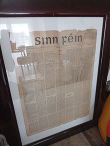 sinn Fein newspaper 1909