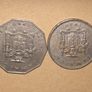 Jamaican 50 cents 1989 And 20 cents 1969 Image 2