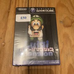 Luigis mansion Japanese gamecube shop sealed