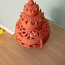 Terracotta candle holder T light Image 2