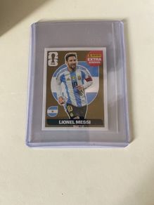Lionel Messi gold World Cup extra sticker