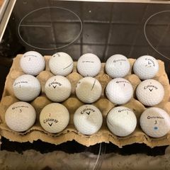 premium golf balls callaway chrome soft. / chrome tour  and  Taylormade tp5