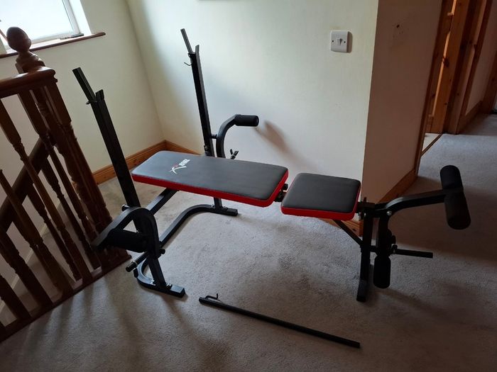 Bench (chest fly+leg extension/curl)
