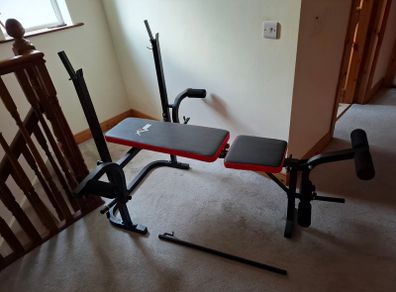 Bench (chest fly+leg extension/curl)