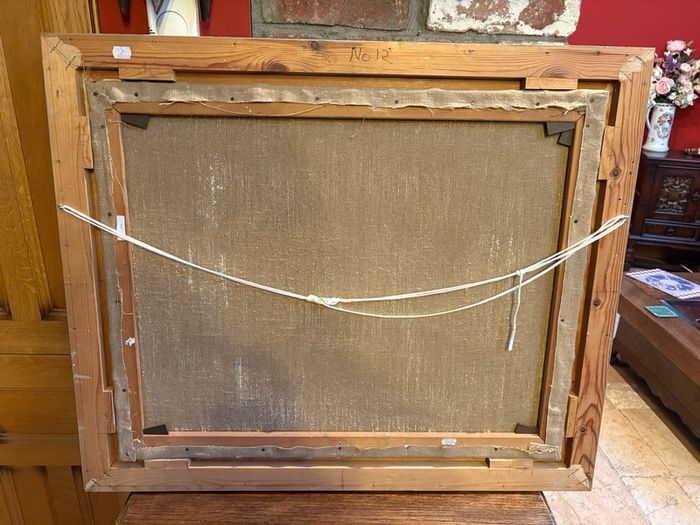 Original oil painting - Albert B Ogden