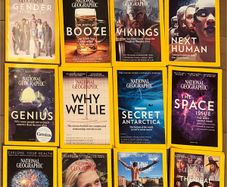 National Geographic 2017 Magazines - complete set
