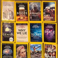 National Geographic 2017 Magazines - complete set