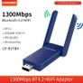 COMFAST Bluetooth+WiFi(1300Mbps) Dual Band (2.4G/5G) USB Adapter/Dongle+Hotspot - 2x3dbi Foldable External Antennas (Brand New/Warranty) Image 3