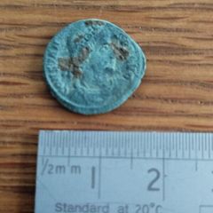 Genuine Ancient Roman Bronze Coin - Constantine the Great (Stunning Turquoise Patina)