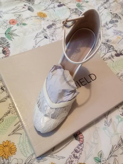 Anna Field bridal shoes size 5