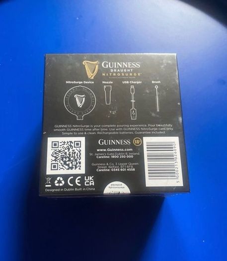 Guinness Draught Nitrosurge Device brand new