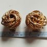 Vintage Knot Clip-On Earrings. Image 6