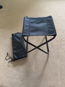 Portable Folding Camping Stool with Carry Bag