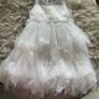 White tulle dress age 6years Image 2