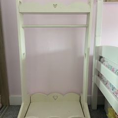 Custom-Made Wooden Kids Dressing Up Rail / Rack